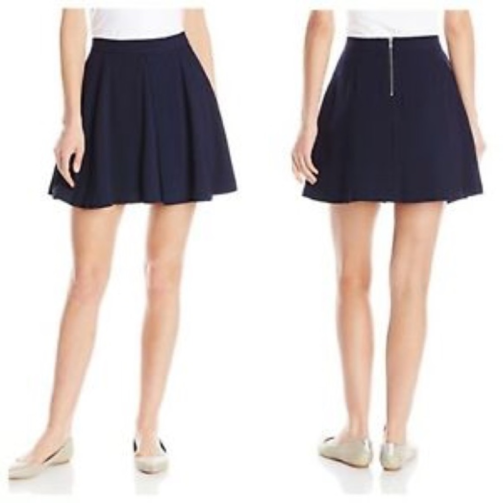 Sam Edelman Pleated Skater Skirt